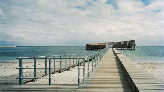 Denmark Copenhagen - Jambatan Bulat - Gereja Marmar - Taman Pantai - Tempat Mandi - Akuarium (Tiket Masuk Tidak Termasuk)
