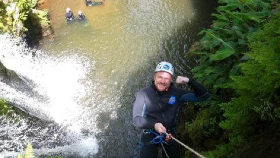 Canyoning in Ribeira dos Caldeirões
