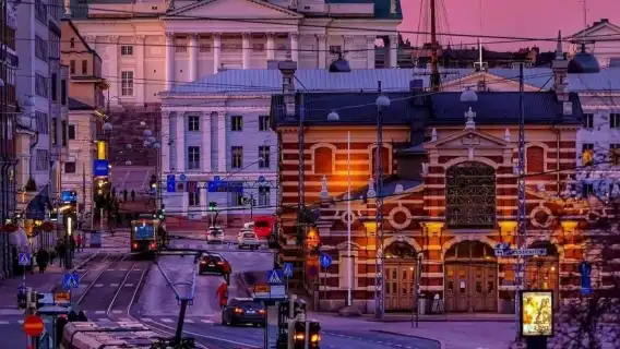 Helsinki Cathedral, Gulf of Finland, Temple Square Church, and Porvoo Cathedral one-day tour