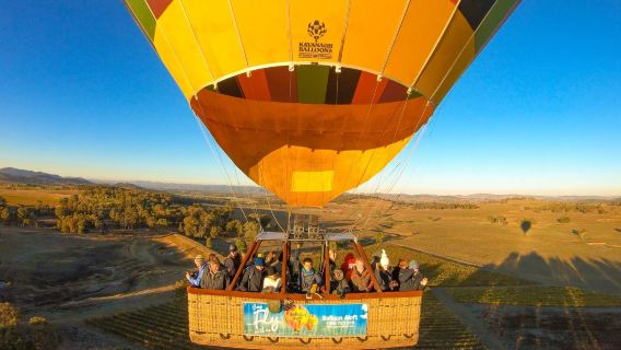 Mudgee hot air balloon ride 60 Minutes (Including breakfast, Electronic Flight Photos and Insurance)