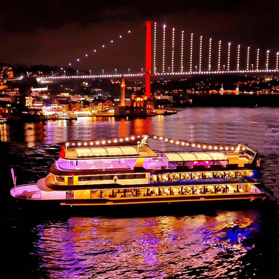 Crociera serale sul Bosforo