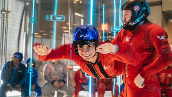 iFLY Dallas 첫 비행 경험