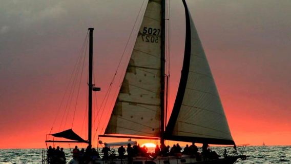 Puerto Vallarta: Segeltörn bei Sonnenuntergang