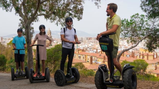 Malaga City Tour: 3-Hour Historical Segway Adventure