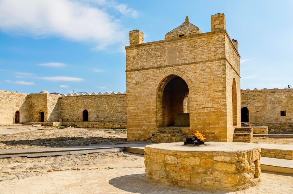 Baku: Gobustan, Mud Volcanoes, Fire Temple, Burning Mountain