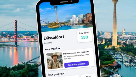 Düsseldorf: Juego de exploración urbana