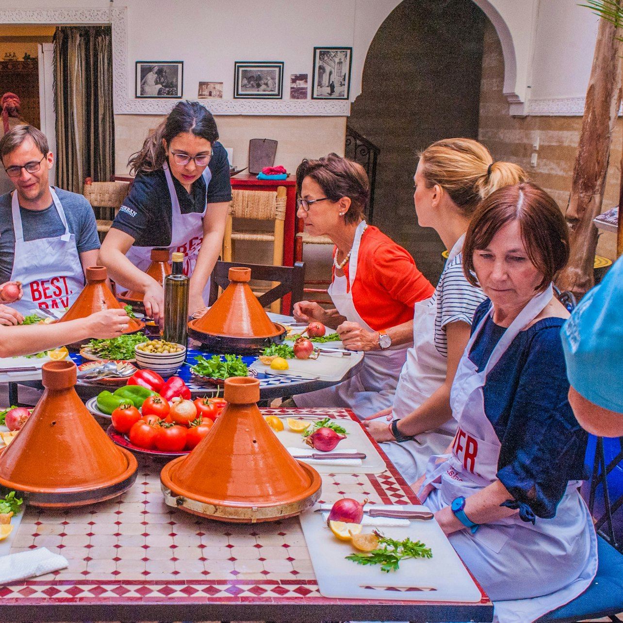 マラケシュ：タジン料理教室