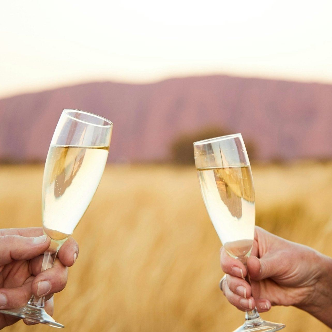 ウルル：聖地とサンセットツアー + 送迎 + 軽食