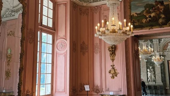 德國杜塞爾多夫來回本拉特宮-夢幻粉色宮殿-包車-精選