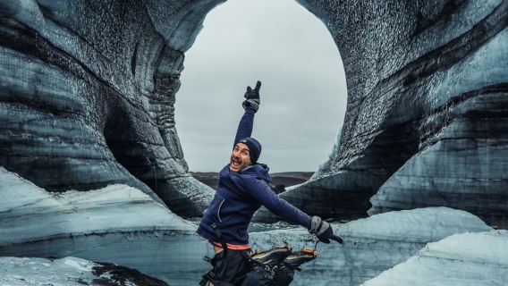 tour di un giorno città di Vik in Islanda + cascata sulla costa meridionale|Facoltativo: Avventura nella grotta di ghiaccio di Katla o spettacolo di lava