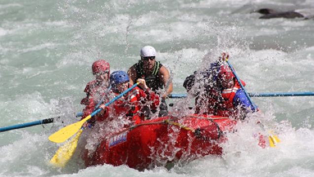 Sunwapta Challenge Whitewater Rafting in Jasper