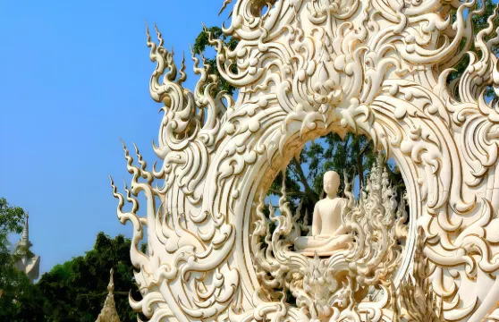 清邁 清萊 黑白藍廟 飯店接送 【可選無門票+無餐】