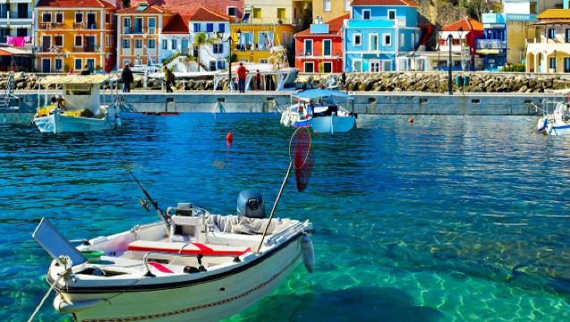 Parga, Syvota & Blue Lagoon: Full-Day Boat Cruise from Corfu