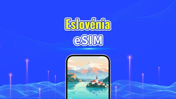 Eslovênia 5G eSIM  | Rede Dupla | Compatível com IA e TikTok | Pacote de dados diário/total | 1–30 dias | Cobrança de 24 horas | Código QR