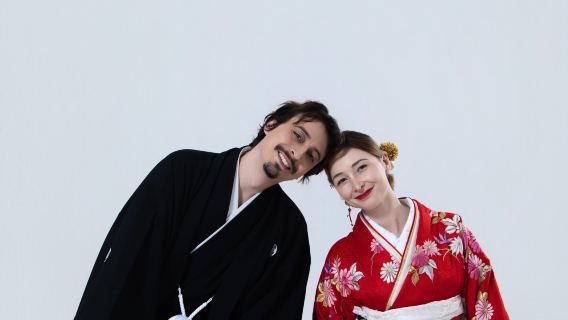 Servizio fotografico pre-matrimoniale in studio a Kyoto | Heart Art Photo
