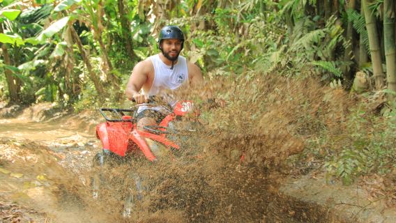 Περιπέτεια με ATV Quad Bike, Κούνια και Ράφτινγκ σε Λευκά Νερά στον Ayung στην τοποθεσία Ubud Μπαλί