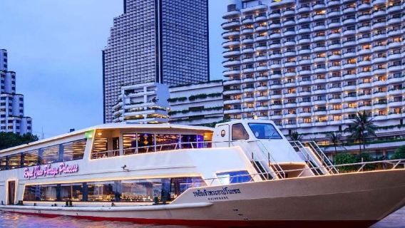 Bootsfahrt auf dem Chao Phraya mit der "PRINCESS" in Bangkok (inkl. Meeresbuffet und nächtlicher Aussicht auf Bangkok)