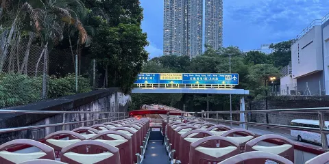 【開篷巴士】香港開篷觀光夜遊雙層巴士