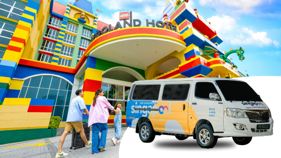 Charte privée de van électrique de Singapour à Legoland Malaysia par Causeway Link Holidays