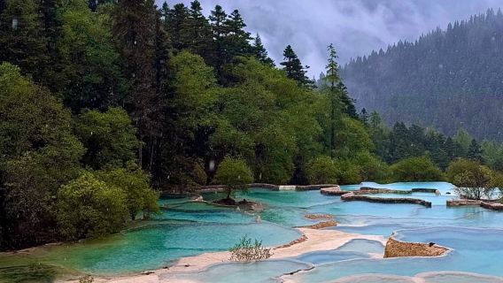 Lugar pintoresco de Huanglong - Jiuzhaigou, servicios de traslado con tipo de vehículo opcional
