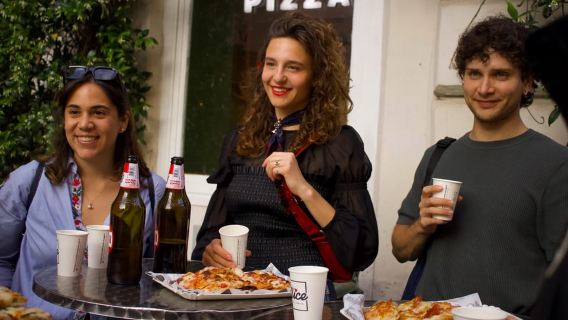 Roma tutto in uno: tour gastronomico di Trastevere, cena e bevande