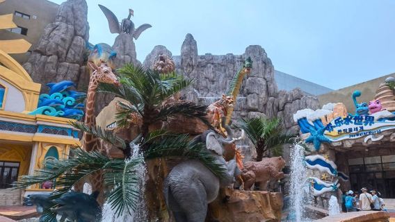 Yanji Dinosaur Kingdom + Yanbian Museum + College Town Wanghong Wall + Yanji Bridge 1-day tour