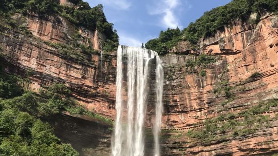 【重慶江津-一日遊】大瀑布+峽谷+森林+遊船（學生專享）
