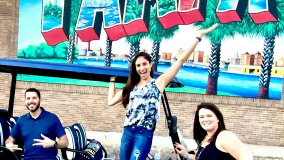Tampa: Geführte Stadtrundfahrt im Golfwagen