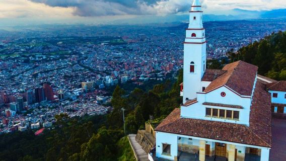 Tour tham quan có hướng dẫn viên + Vé cáp treo tại Monserrate Bogotá