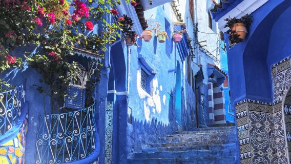 摩洛哥&舍夫沙萬【藍色夢境專屬包車一日遊】