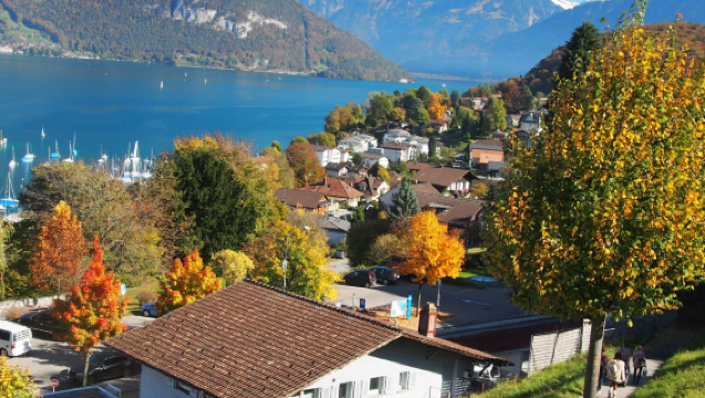 瑞士因特拉肯-施皮茨-藍湖-備選滑梯【中文包車自由行】