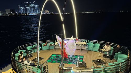 Dubai Marina Dinner Cruise Lotus Royale Mega Yacht - United Arab Emirates Transport Passes 8