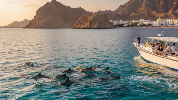 Tour de avistamiento de delfines en Mascate
