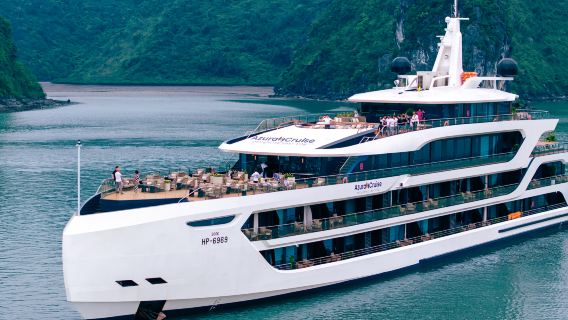 Azura Overnight Luxury Cruise: Explore Ha Long Bay & Lan Ha Bay 