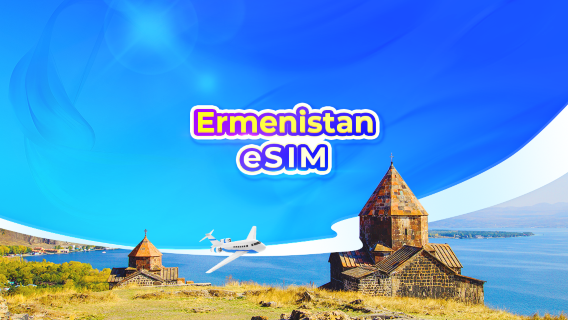 Ermenistan 5G eSIM | Günlük Paket/Veri Paketi | 24 Saatlik Ücretlendirme | 1-30 Gün | QR Kodu