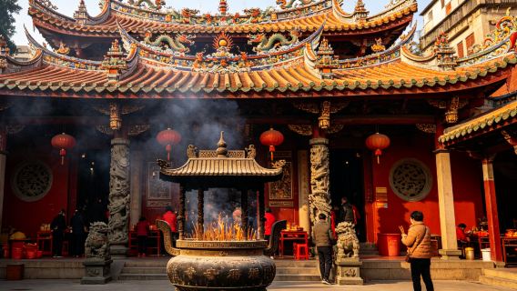  ท่องเที่ยวเมืองเก่าถนนซีเจี้ยววัดไคหยวน | ทริปสัมผัสความงามแห่งมรดกโลกและสถาปัตยกรรมโบราณหลากหลายวัฒนธรรม