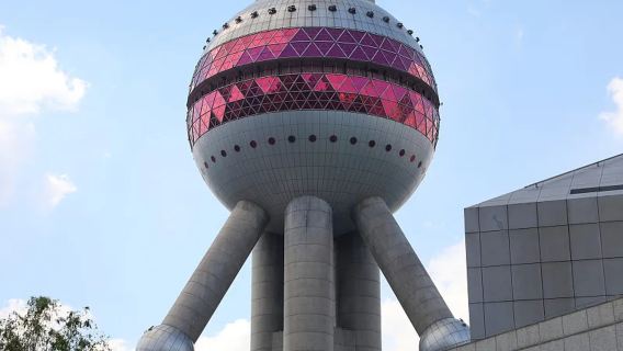 Booking for 2 from | Oriental Pearl Radio & Television Tower two-sphere guide + English/minor language guide