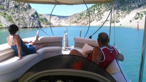 Zrmanja river and Winnetou canyon boat tour near Zadar