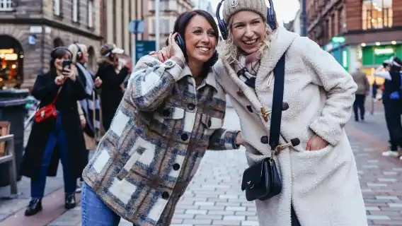 A Festive Silent Disco Adventure in Glasgow (December)