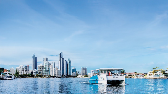 Tiket Feri Hopo Naik-Turun 1 Hari Gold Coast (5 Perhentian)