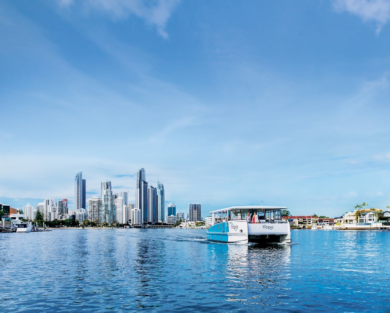 Gold Coast Hop-on Hop-off 1-day Ferry Pass (5 stops)