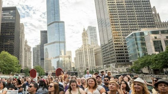 Chicago: Crociera Guidata al Tramonto di 90 Minuti