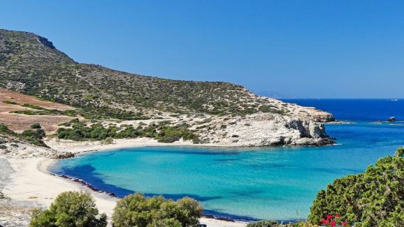 Paros & Antiparos Tour:Ferry ride, Villages & Beaches