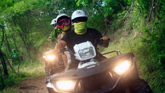 Puerto Vallarta: Tour en ATV para un solo pasajero con bicicleta