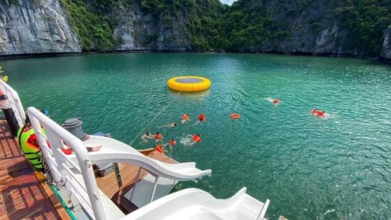 5-звездочный круиз по островам Халонг и Ланха с водной горкой и обедом