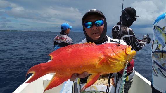 tour di un giorno di pesca in mare a Semporna, Malesia|Città di partenza Malesia Semporna