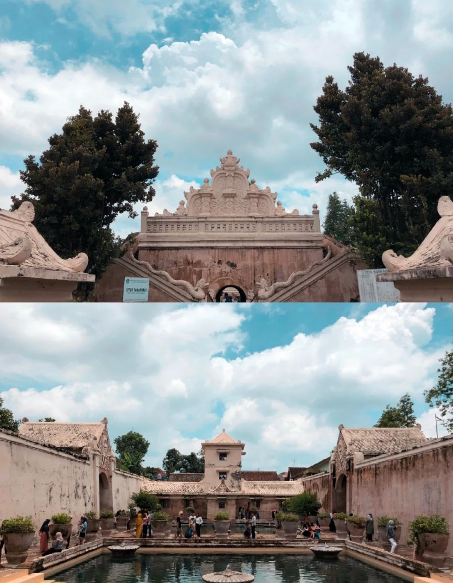 Excursión de medio día al Palacio de Yogyakarta y al Palacio del Agua en Indonesia