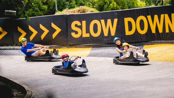 【新加坡親子遊】新加坡天際線斜坡滑車+新加坡海洋生態館