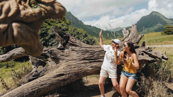 【侏羅紀取景地—美國夏威夷瓦胡島】古蘭尼牧場+綠龜海灘一日遊