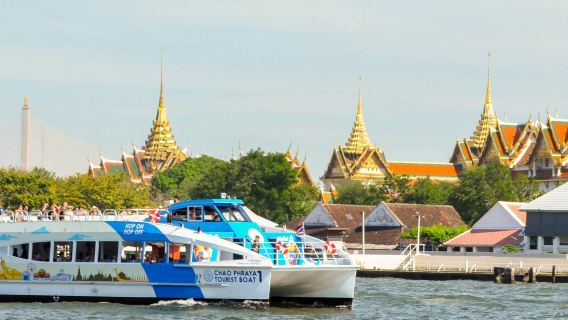 Hop-on Hop-off Boat Chao Phraya River: 1-Day Pass